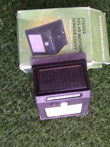 Solar Motion Sensor Light Not Working