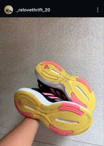Adidas Response Solar Black Running Shoes