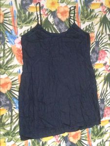 Navy Blue Slip Dress