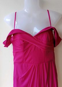 Elegant Magenta AZAZIE Dress (A6)