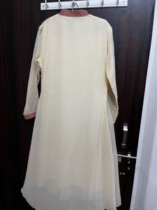 Elegant Cream Tunic Kurta