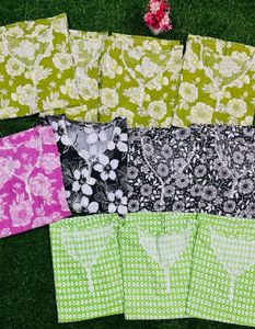 Floral Print Kurtas combo 5
