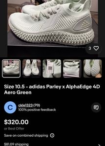 Adidas Parley x Aloha Edge 4 D