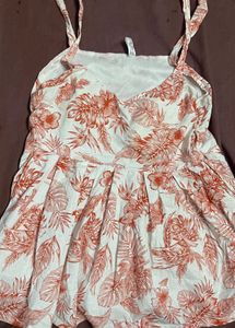 Floral Print Mini Dress