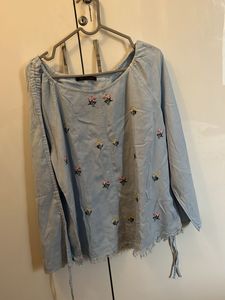 Floral Embroidered Top