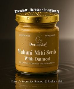 Dermaclay Multani Mitti Scrub