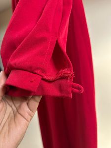 Urbanic Elegant Red Midi Dress - XS