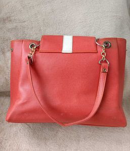 Imported Coral Tote Bag