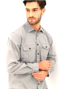 GStar Raw Double Pocket Cargo Light Grey Shirt