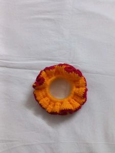 Handmade Crochet Hair Scrunchie