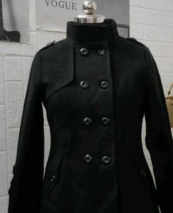 Midnight Majesty Trench Coat