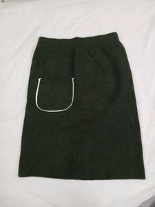 Dark Green Skirt