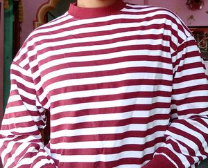Striped Long Sleeve Top