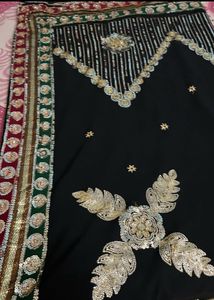 Party Wear Saree With Blouse