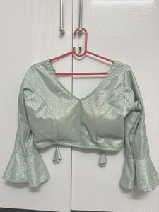 New Padded Sequence Blouse