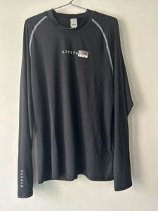 Kipsta Black Long Sleeve XL Compression decathlon