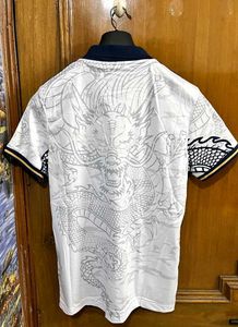 ADIDAS REAL MADRID WHITE DRAGON JERSEY S(38)