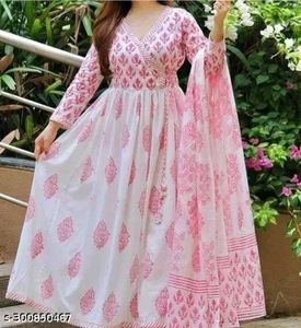 Anarkali And Dupatta