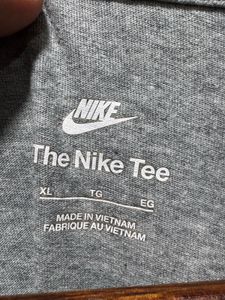 Nike Sportswear Full Sleeves Grey TShirt