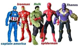 Avengers Superhero Figure Toy Set Of 5