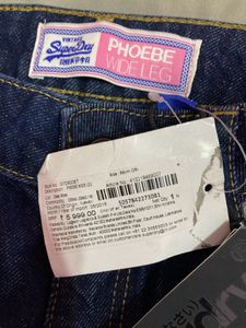 SUPERDRYPheobe Wide Leg Jeans with Upturned Hems