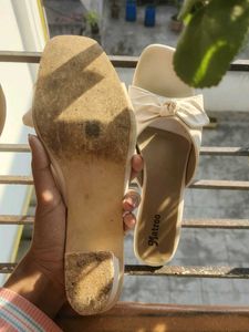 Elegant Bow Detail Mules