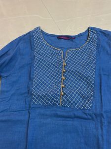 Elegant Blue Kurta