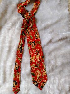 🎊Buy 1, Get 1 Free🎁Red Floral Print Tie