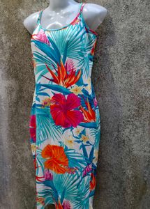 VN .Floral Bodycon Dress