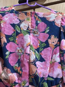 Reserved Brand Floral Print Mini Dress from Turkey