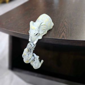 3pcs/set Cute Elephant Figurines Crafts Home Decor
