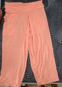 Pink Daily Wear Comfy Trouser For Women