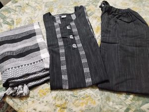 Ready made Black Kurta Dress
