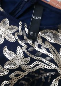 Elegant Navy Blue Dress