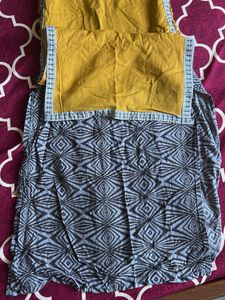 Geometric Print Kurti