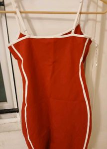 Ginger Red Sporty Dress