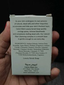 Calvin Klein Luxury Scrub Soap