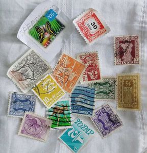 Vintage Stamp Collection 16+ Pcs