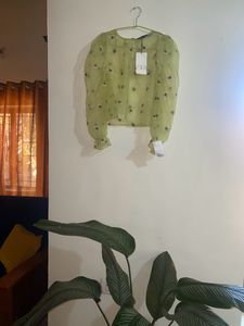 Zara Sheer Top