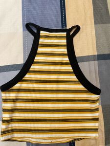 Halter Neck Crop Top - Shein