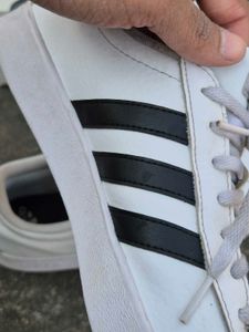 Adidas VL Court 2.0 White Sneakers – Like New