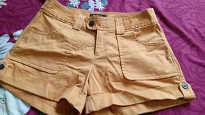Cute Mustard Shorts
