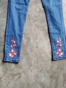#New Skinny Denim Jeans Dark Blue