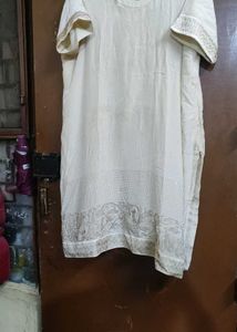 Elegant Cream Kurta