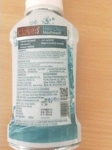 Clove Hexi Clean Mouthwash 250ml