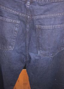 Wide Charcoal Black Jeans