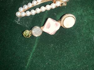 Pearl Hair Clip Set