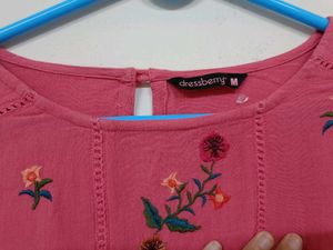 Dressberry Women Pink Shift Dress