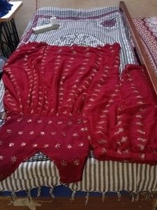 Beautiful  New One Time Use Anrakali Kurti With Pa