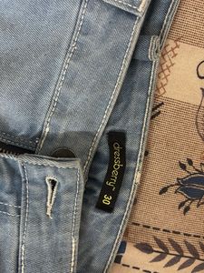 Light Wash Cargo Pants